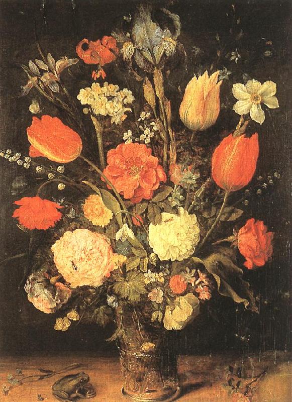 BRUEGHEL, Jan the Elder Flowers gy Spain oil painting art